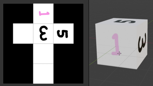 モデルに直接描きこむテクスチャペイントの様子