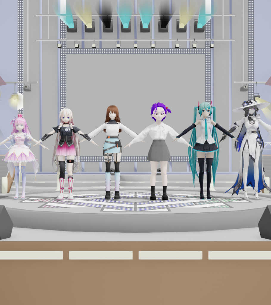 デフォルトマテリアル適用時